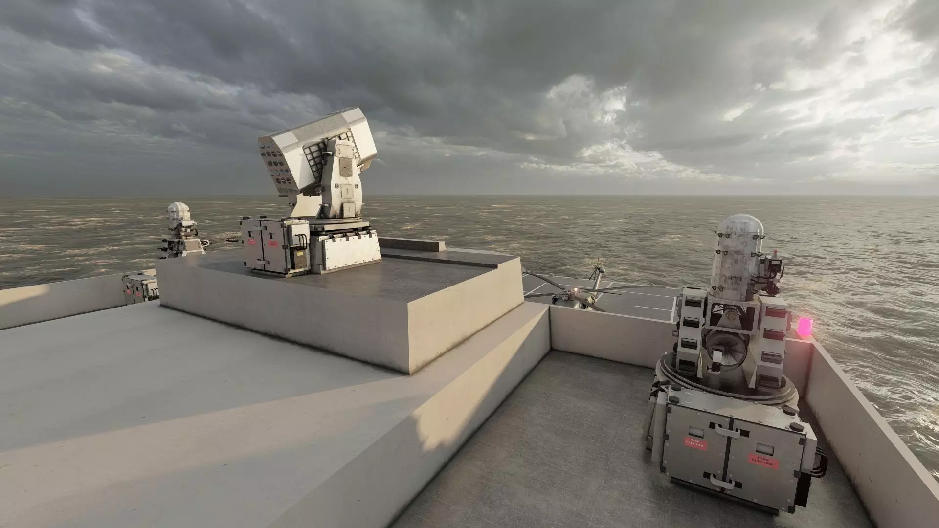 NAVY MULTIROLE  FRIGATE SPARTAN CLASS 3D model_34