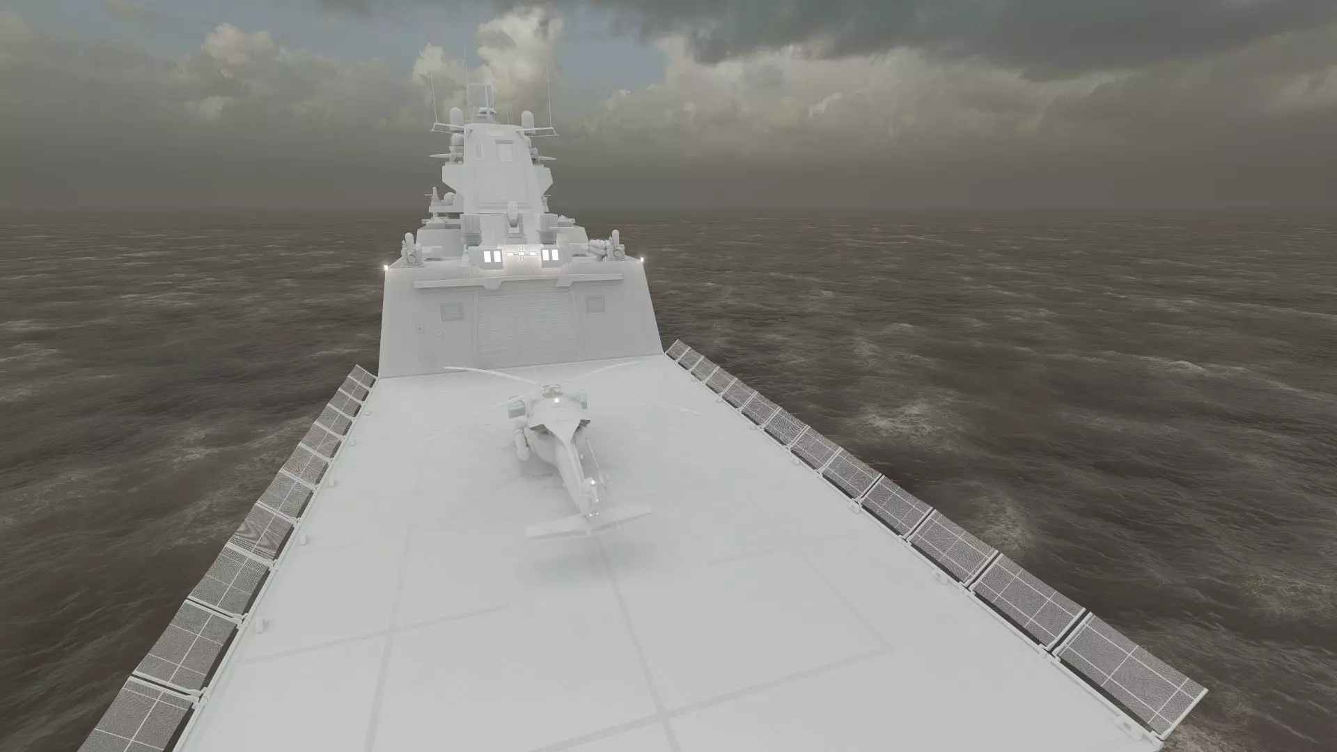 NAVY MULTIROLE  FRIGATE SPARTAN CLASS 3D model_39