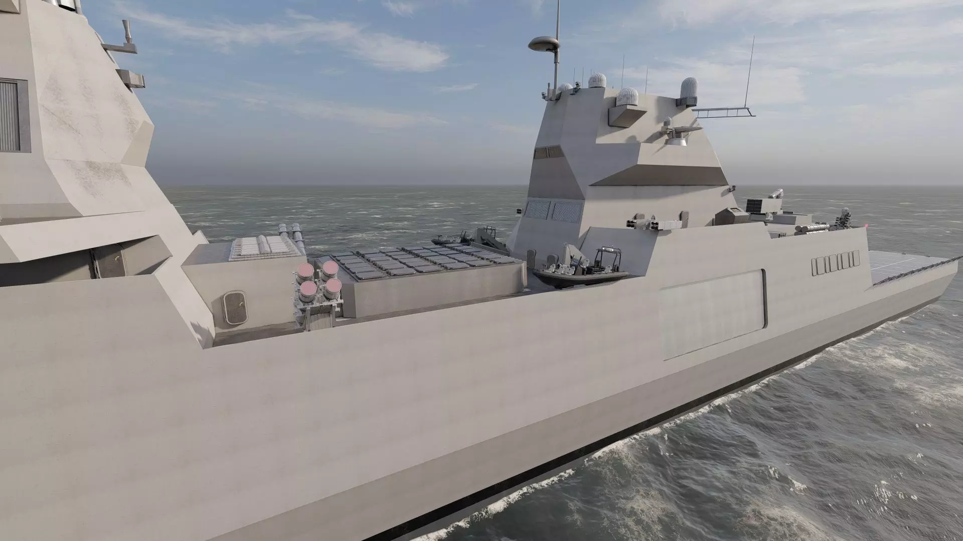 NAVY MULTIROLE  FRIGATE SPARTAN CLASS 3D model_11