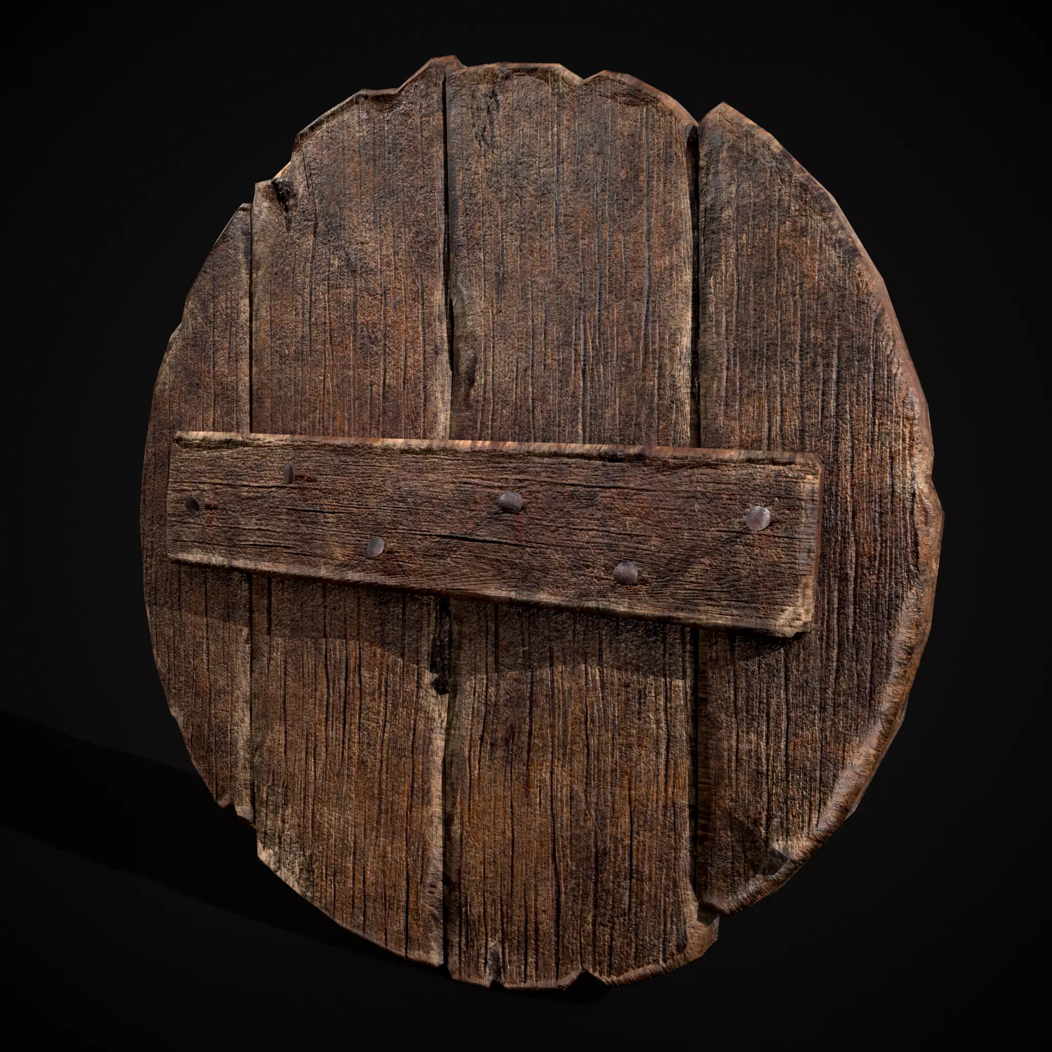 BW Snake Norse Coat of Arms Low-poly 3D model_7