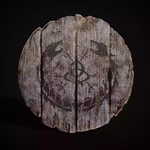 BW Snake Norse Coat of Arms