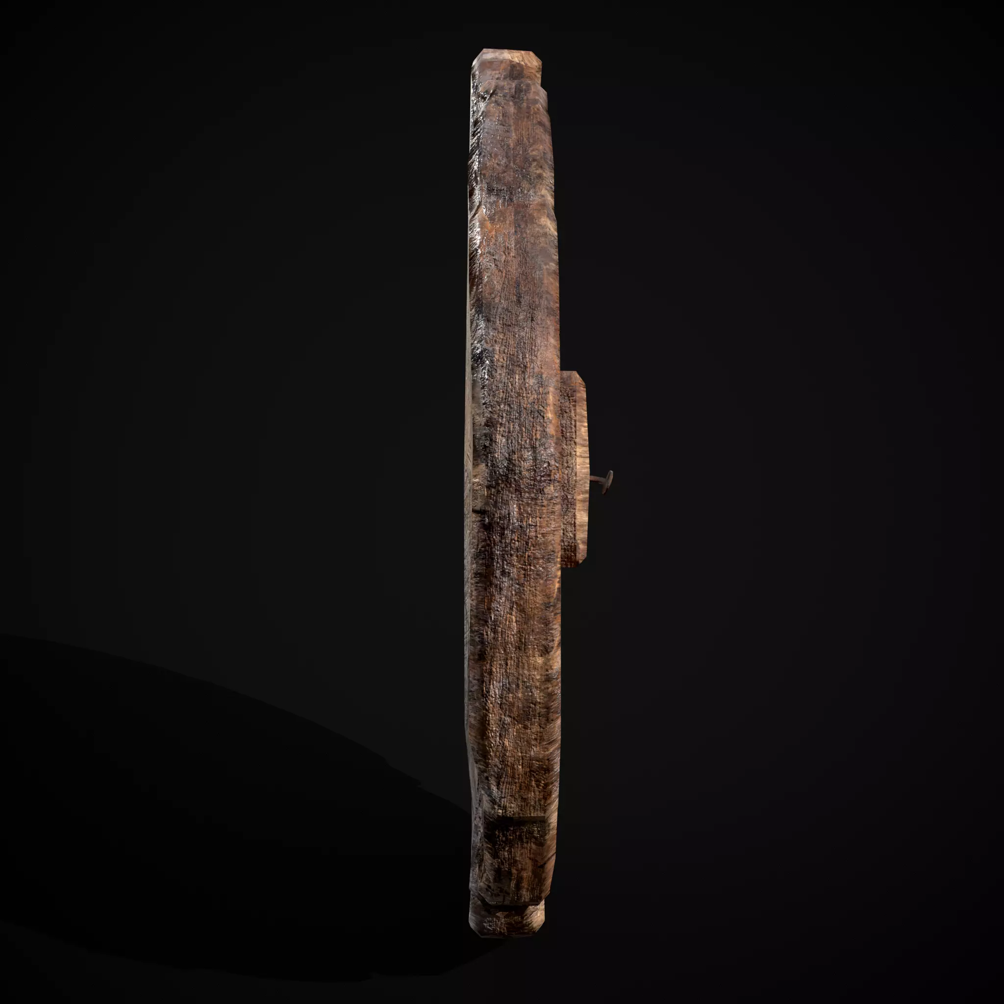 BW Snake Norse Coat of Arms Low-poly 3D model_13