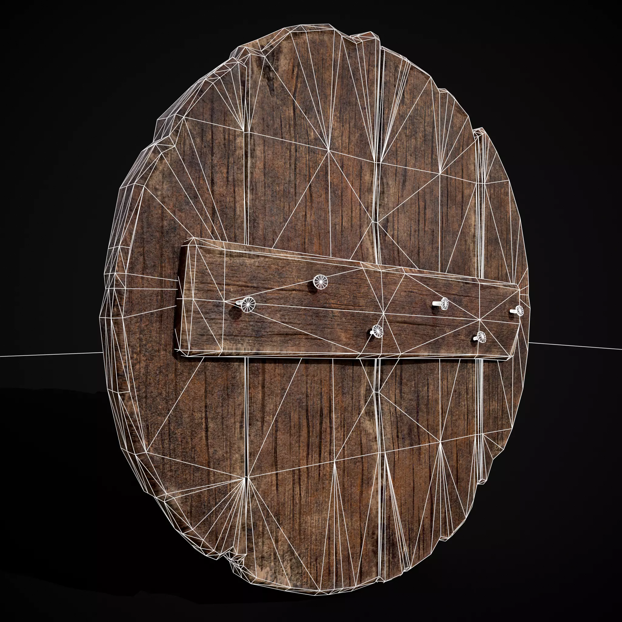 BW Snake Norse Coat of Arms Low-poly 3D model_23