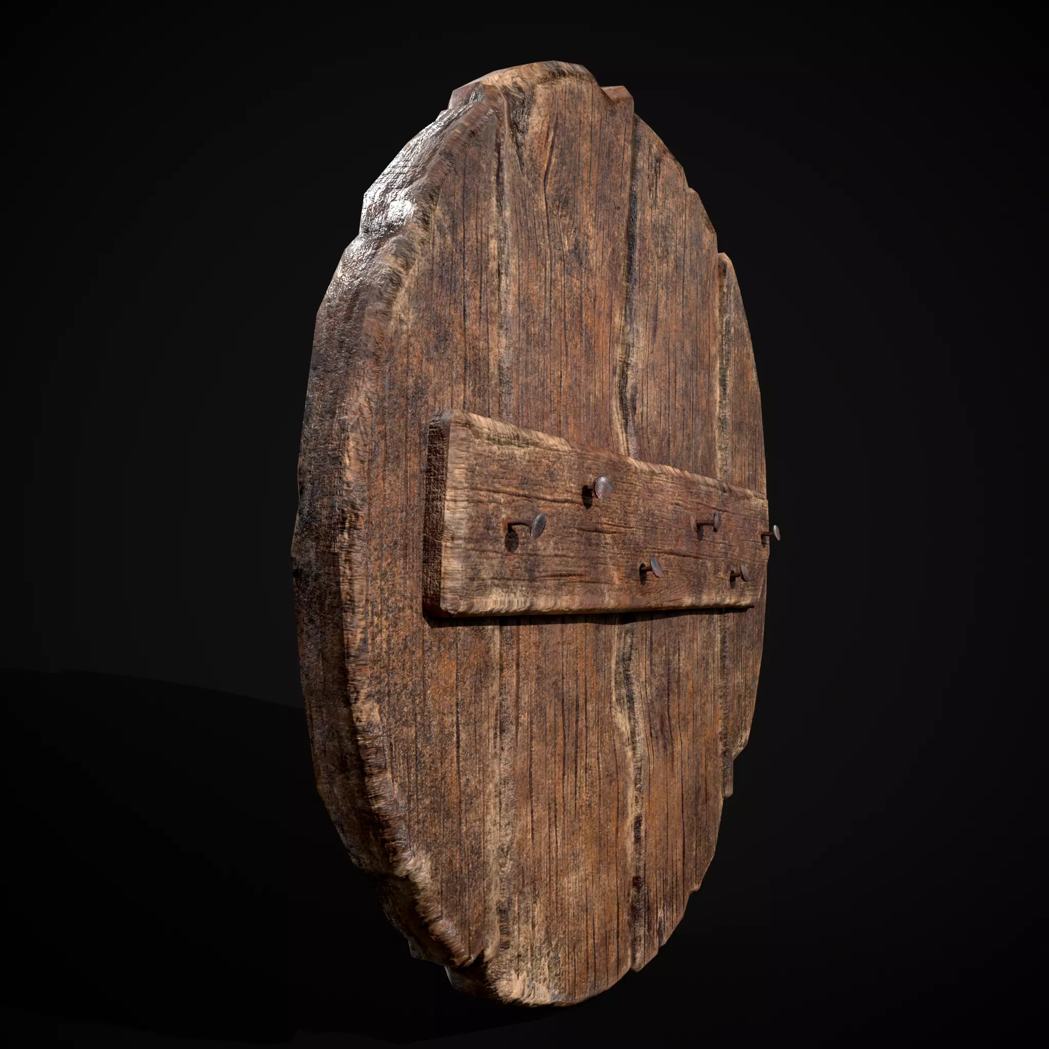 BW Snake Norse Coat of Arms Low-poly 3D model_11