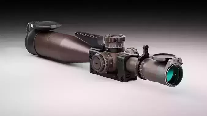 Vortex Razor HD Gen III 6-36x56 and Spuhr SP-4001C Mount