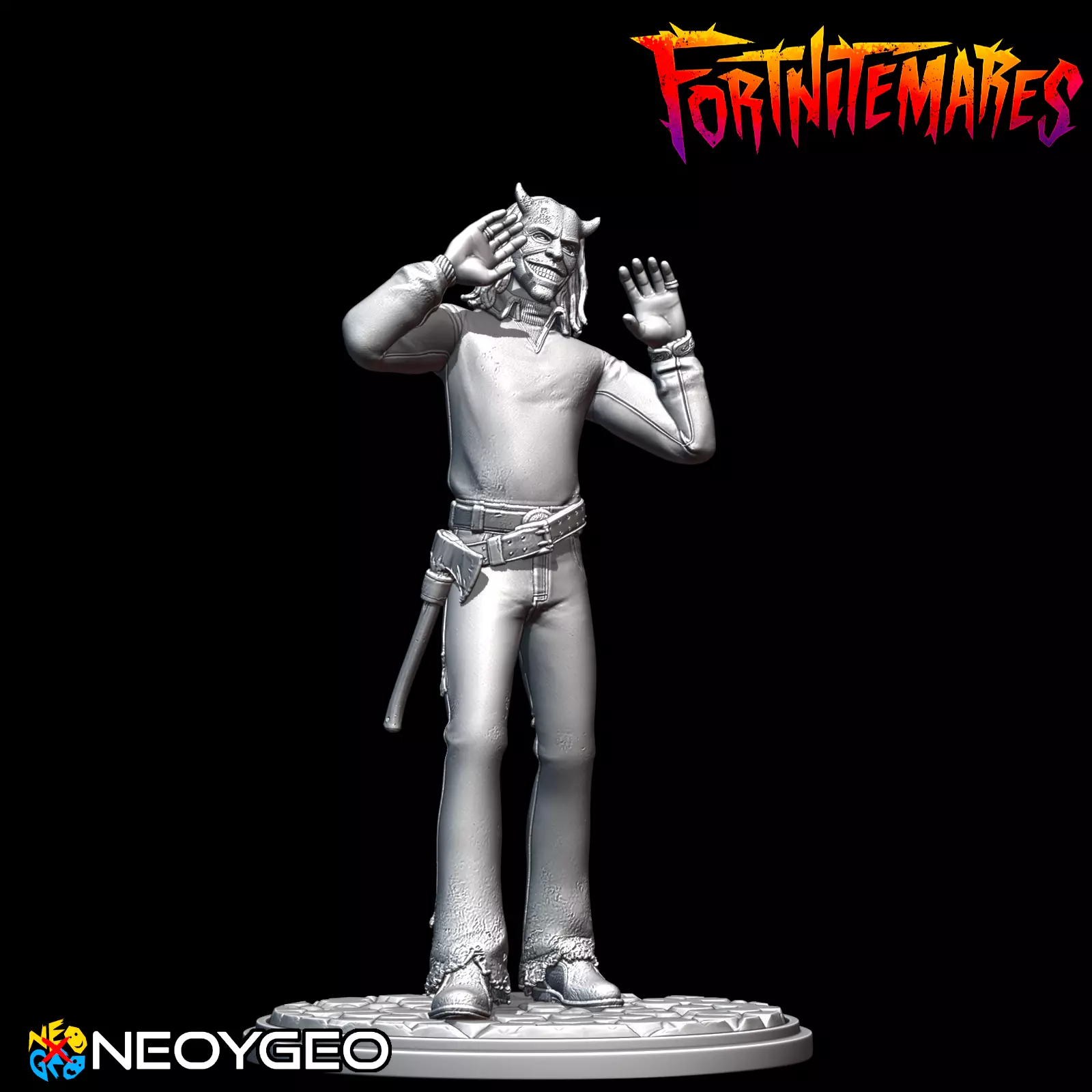 THE GRABBER - BLACK PHONE - FORTNITE 3D print model_2