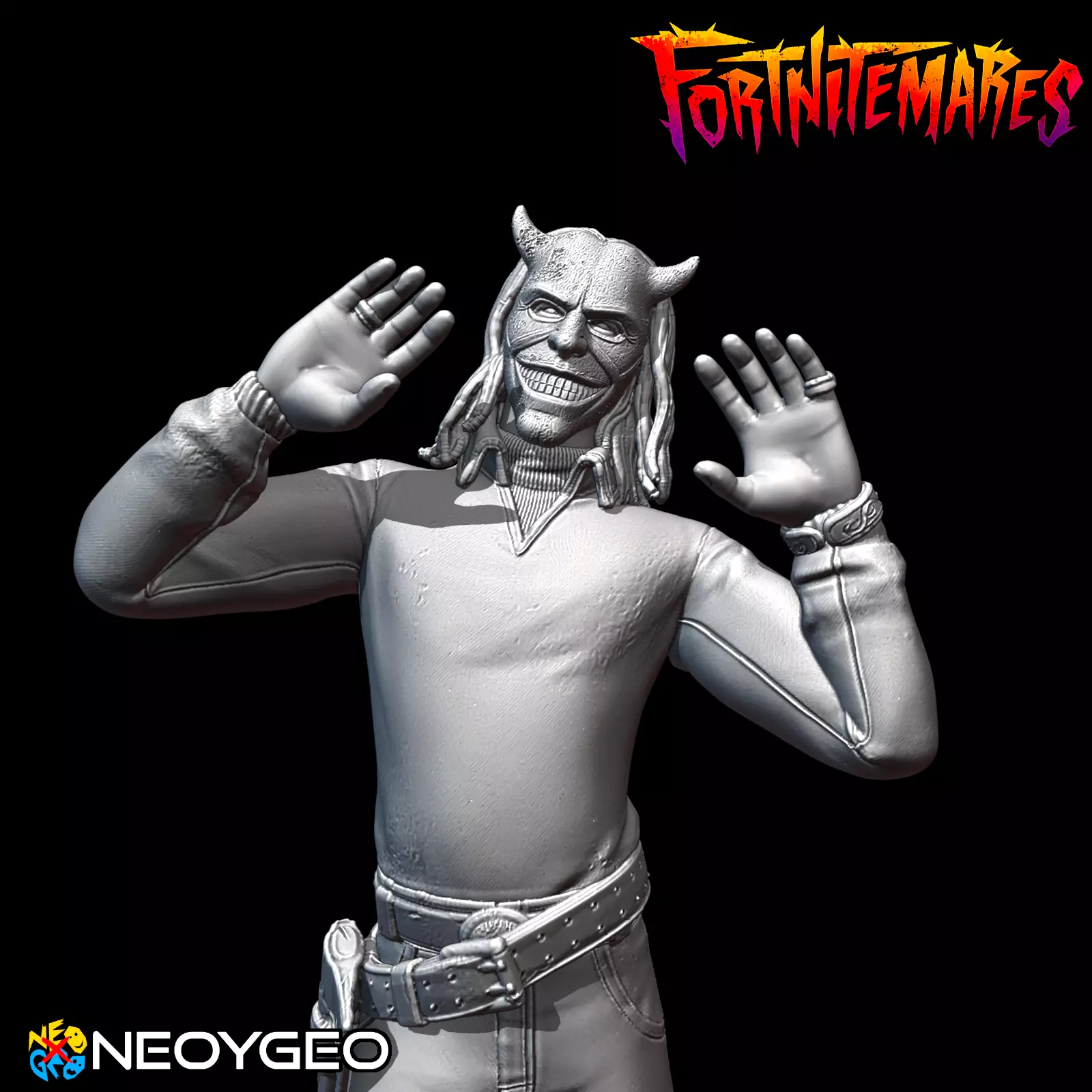 THE GRABBER - BLACK PHONE - FORTNITE 3D print model_0