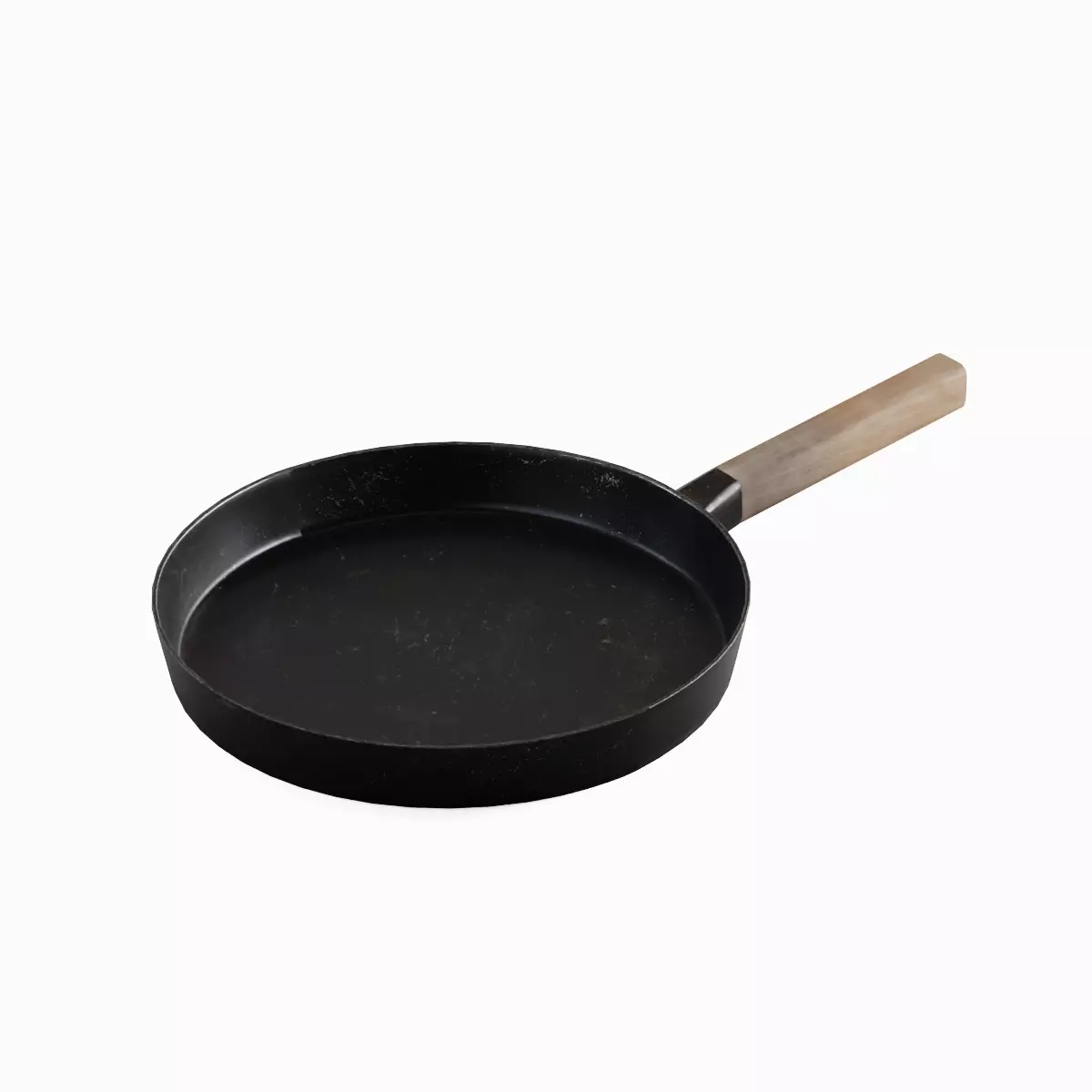 Kitchen Frying Pan 01 Low-poly 3D model_0