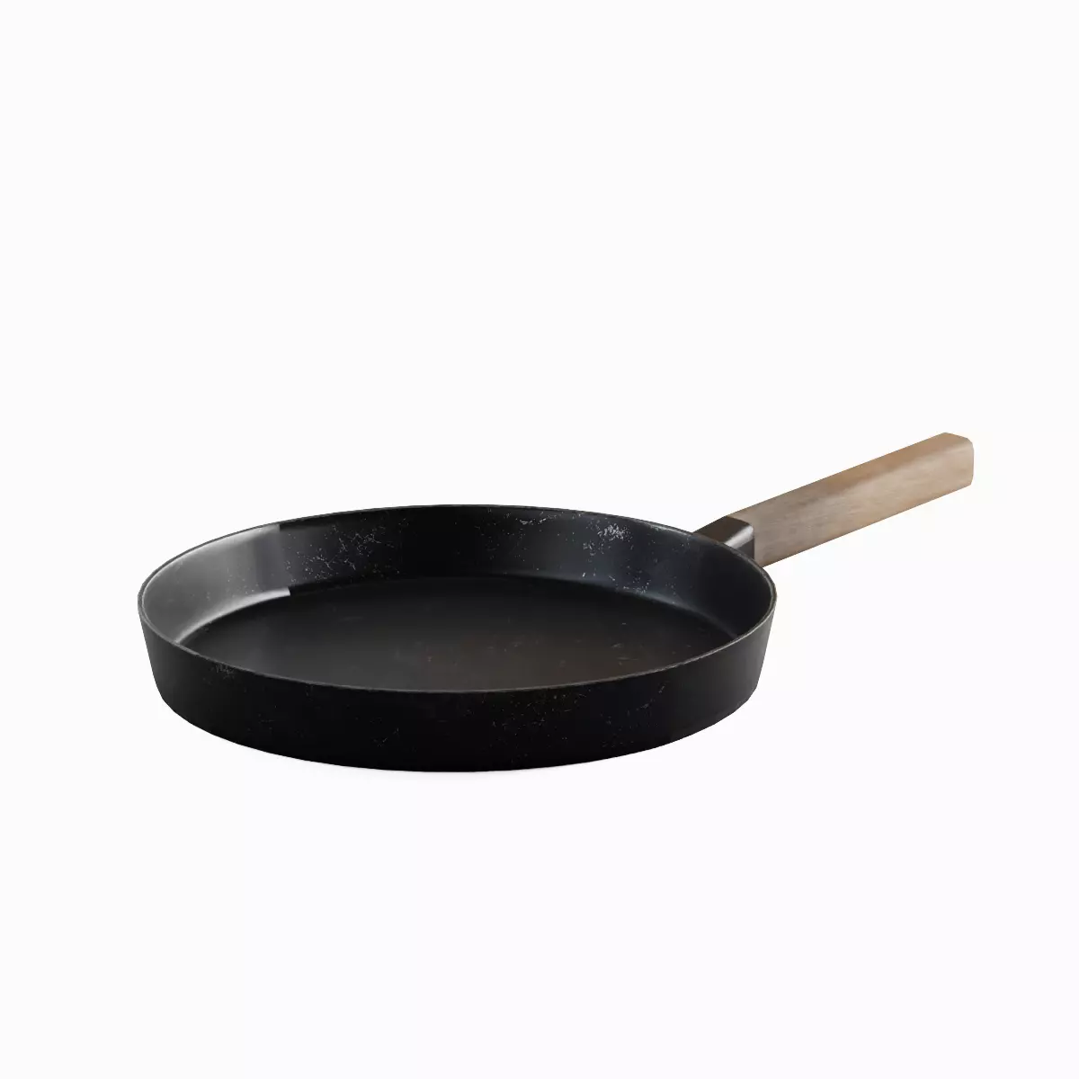 Kitchen Frying Pan 01 Low-poly 3D model_2