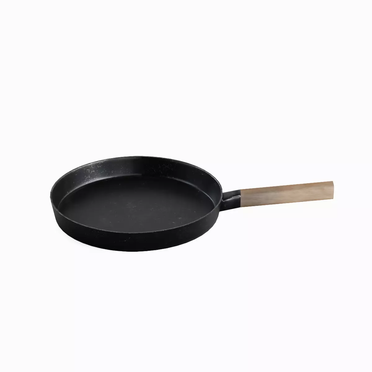 Kitchen Frying Pan 01 Low-poly 3D model_4
