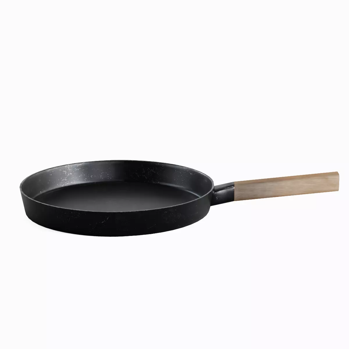 Kitchen Frying Pan 01 Low-poly 3D model_1
