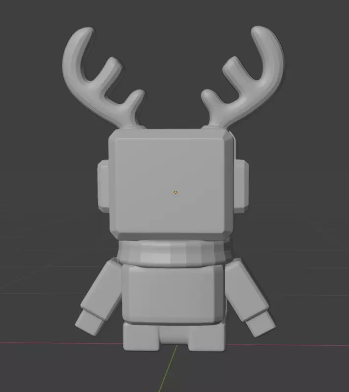 Rudy Claus 3D print model_4