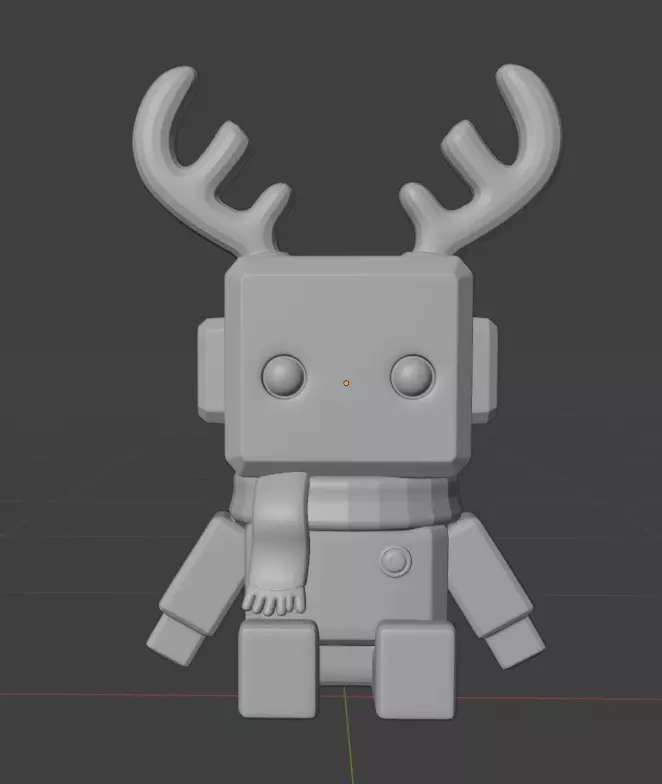 Rudy Claus 3D print model_1