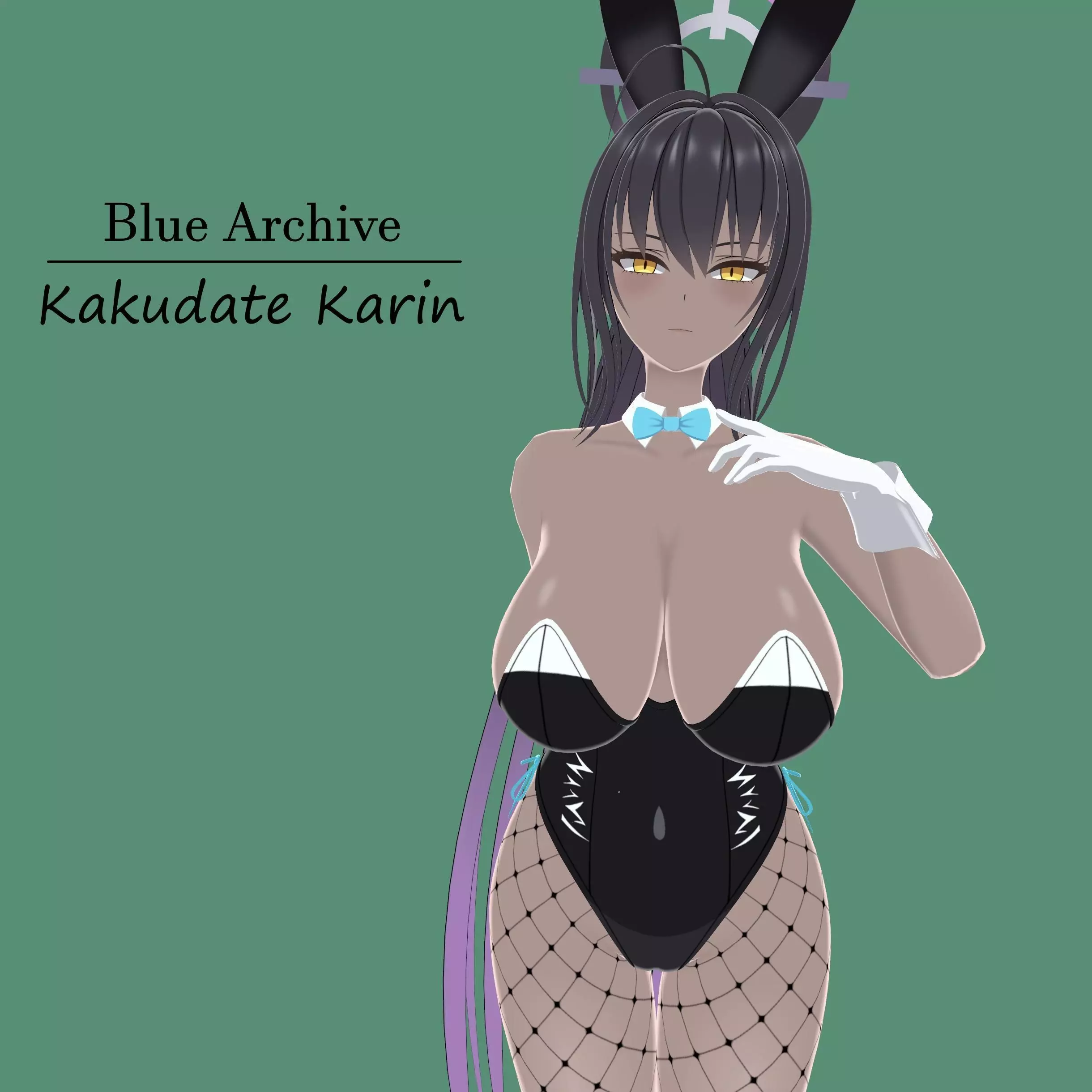 Kakudate Karin - Blue Archive 3D Model 3D model_0