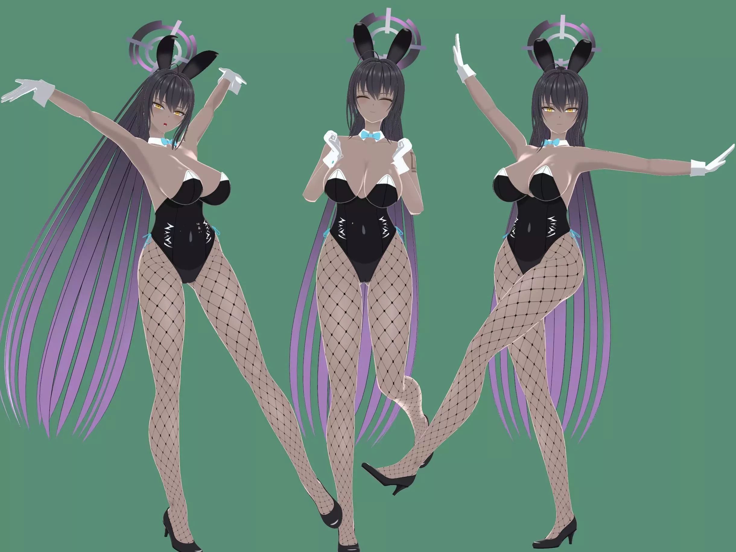 Kakudate Karin - Blue Archive 3D Model 3D model_7