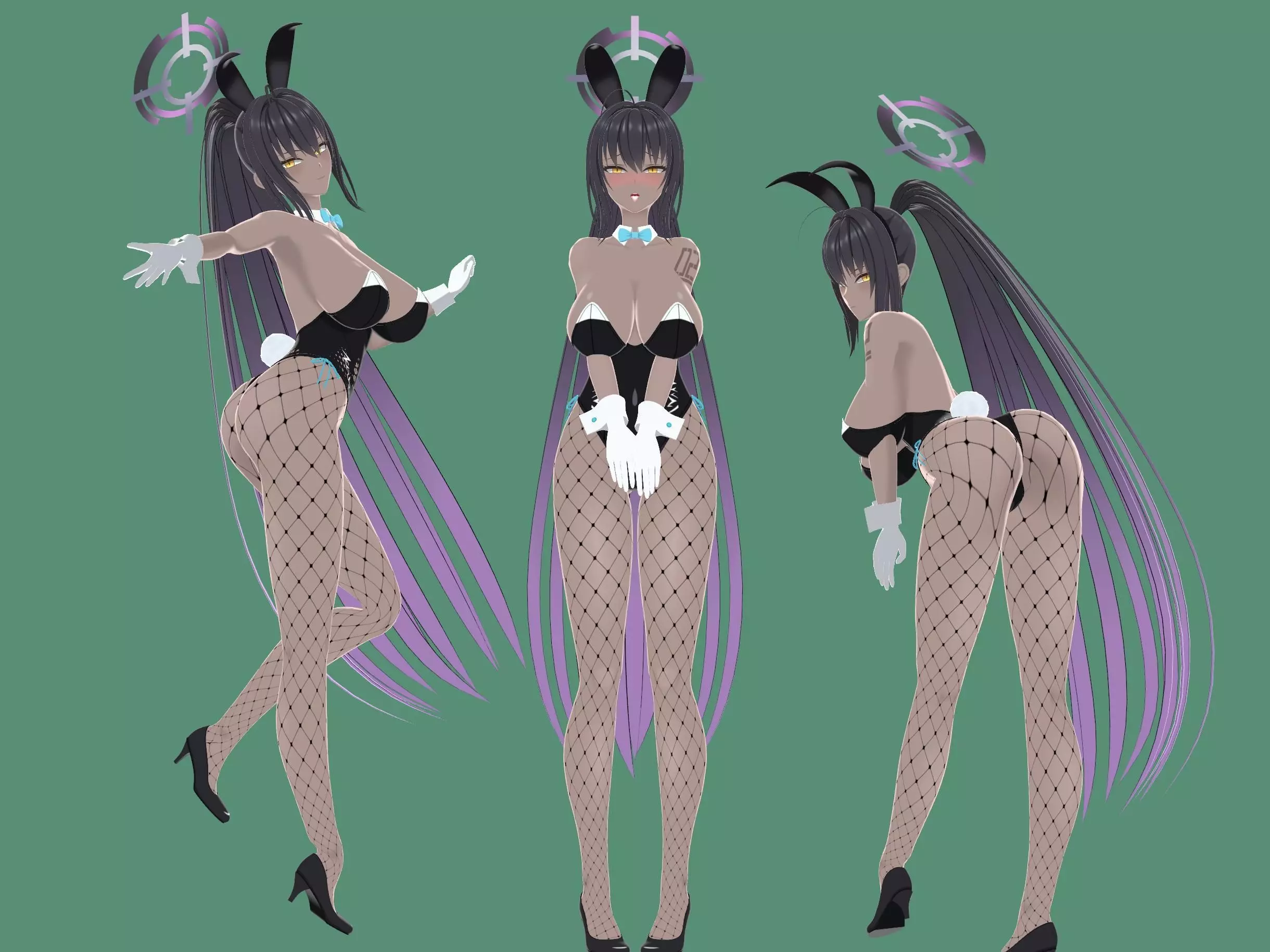 Kakudate Karin - Blue Archive 3D Model 3D model_6