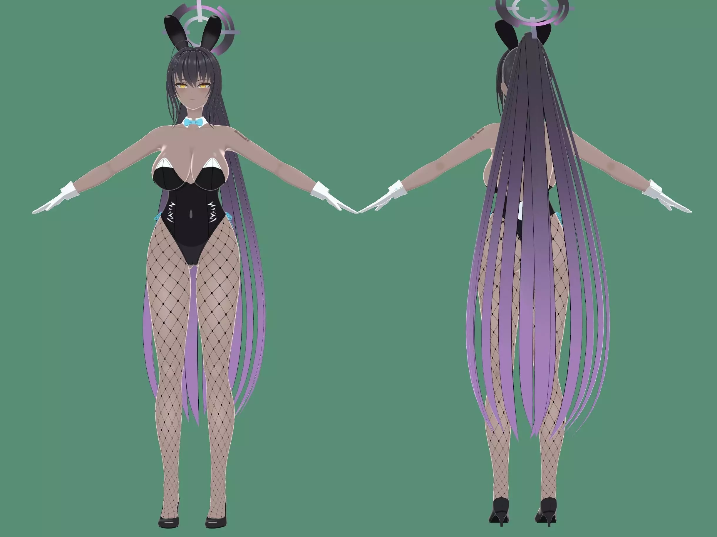 Kakudate Karin - Blue Archive 3D Model 3D model_4