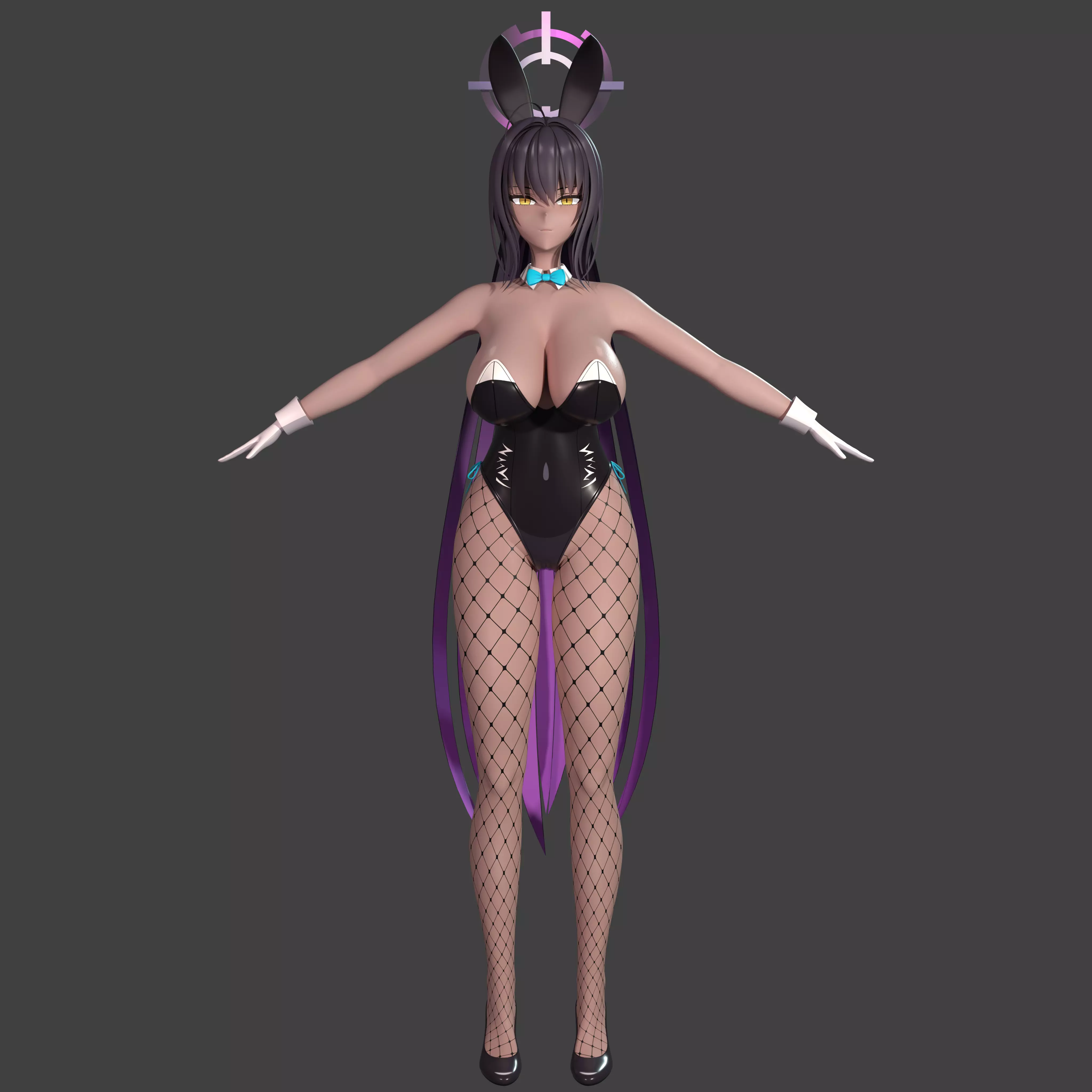 Kakudate Karin - Blue Archive 3D Model 3D model_1