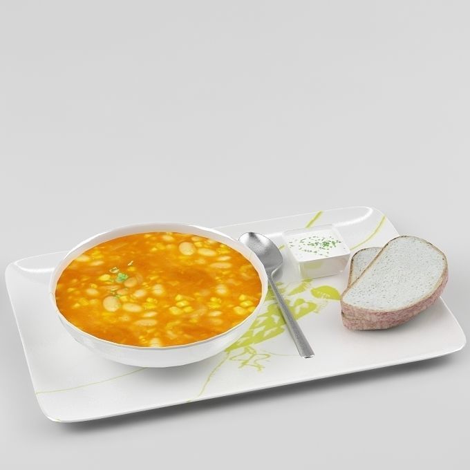 Soup 04 3D model_2