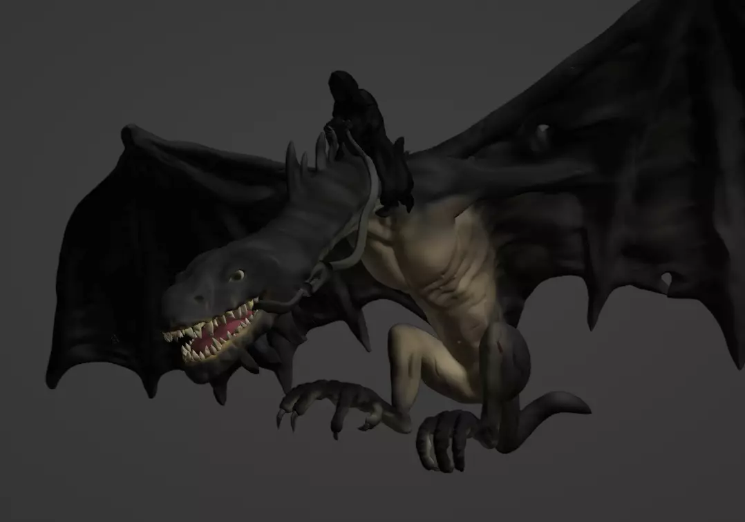 Nazgul the lord of the rings 3D print model