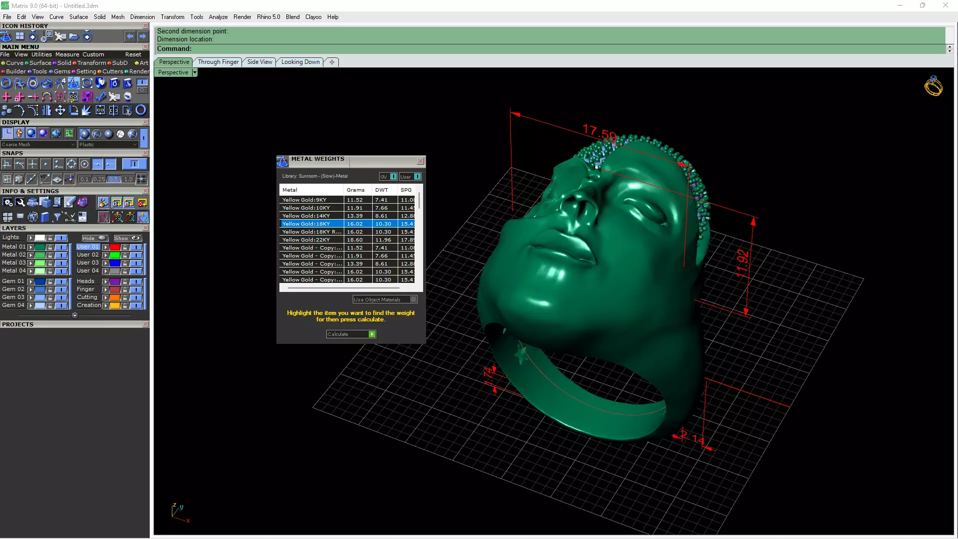 Death and Radiance Ring 3D print model_8