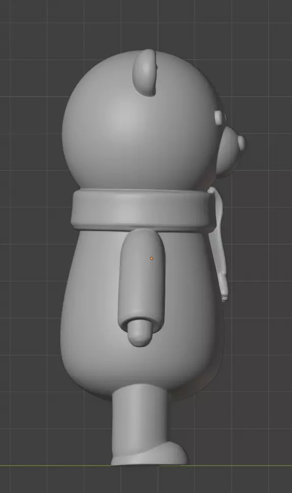 Chilly Bear 3D print model_4