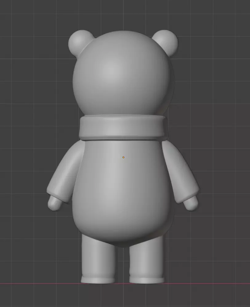 Chilly Bear 3D print model_6