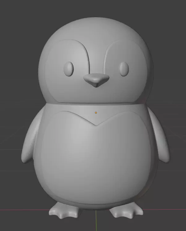 Pinguino 3D print model_3