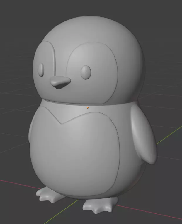Pinguino 3D print model_1