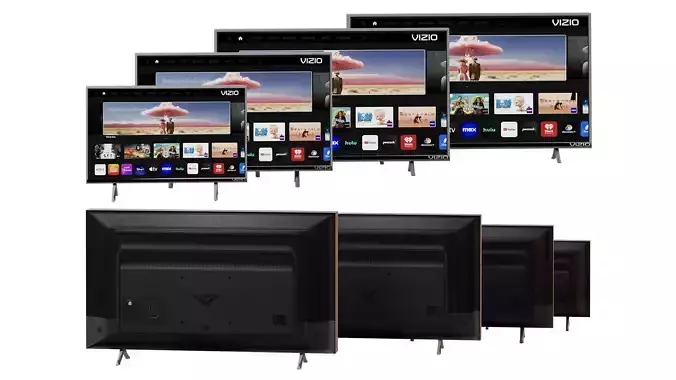 Set of Vizio TVs all D series