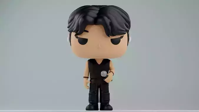 Mingyu funko from k pop band SEVENTEEN 3MF and STLs