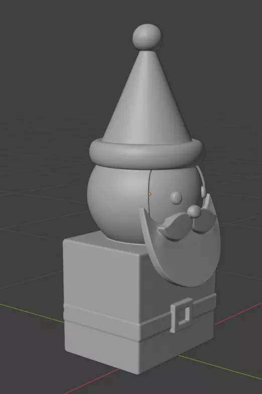 Santa Gift Buddy 3D print model_2