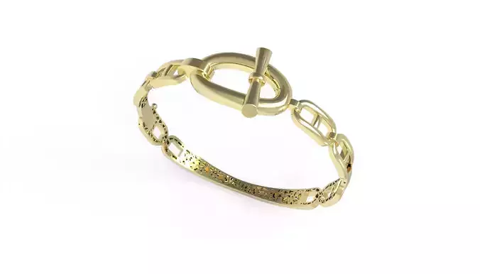 HERMES BRACELET LIGHT WEIGHT READY TO CAST