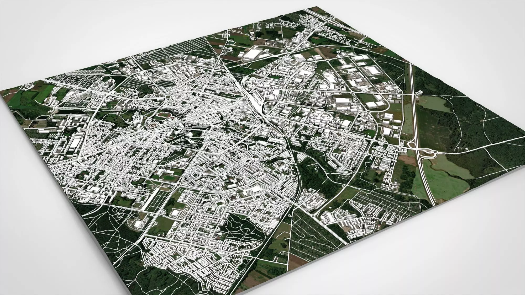 Cityscape Koszalin Poland 3D model_13