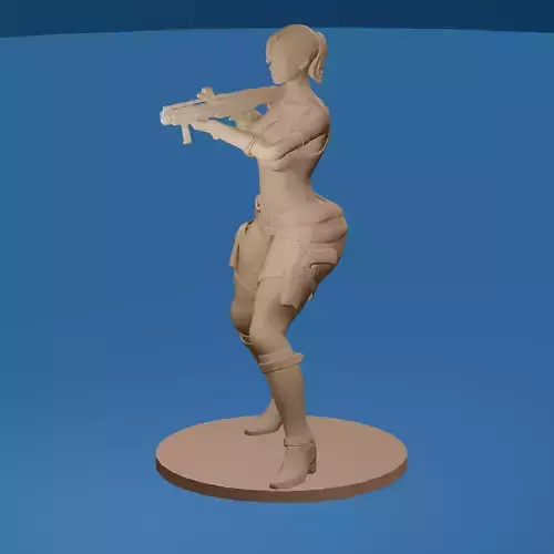 Sheva Post Apocalypse Female Warrior