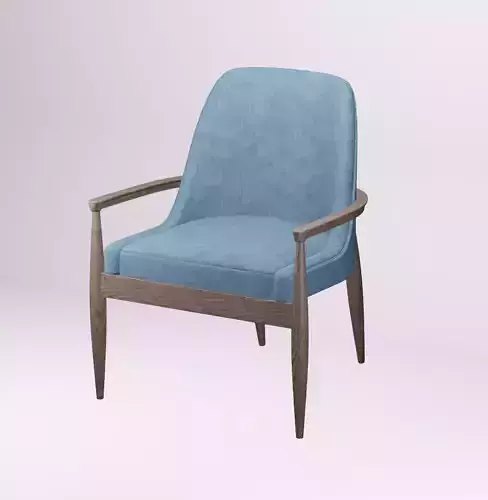 Accent arm chair wood