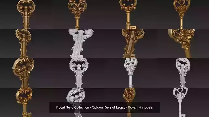 Royal Relic Collection - Golden Keys of Legacy Royal