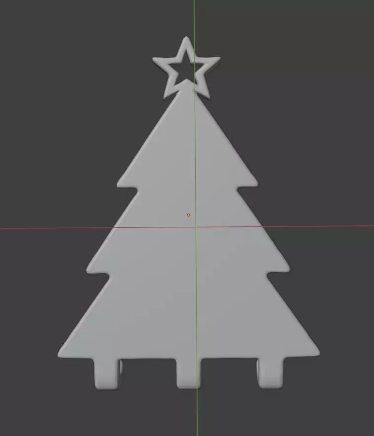 Holiday Key Rack 3D print model_2