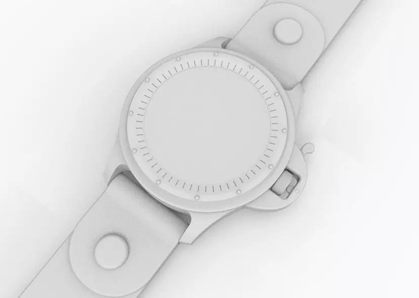 Wrist Watch ETA 2895-2 Movement 3D print model_46