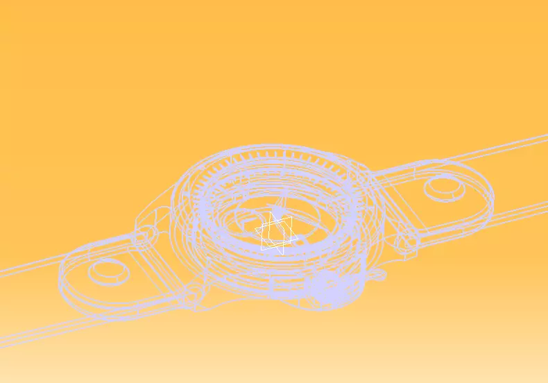 Wrist Watch ETA 2895-2 Movement 3D print model_10