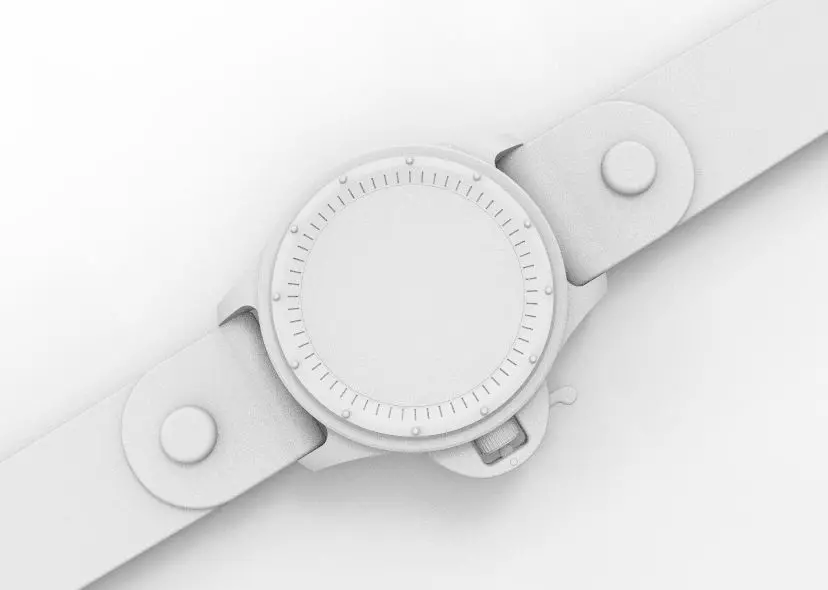Wrist Watch ETA 2895-2 Movement 3D print model_49