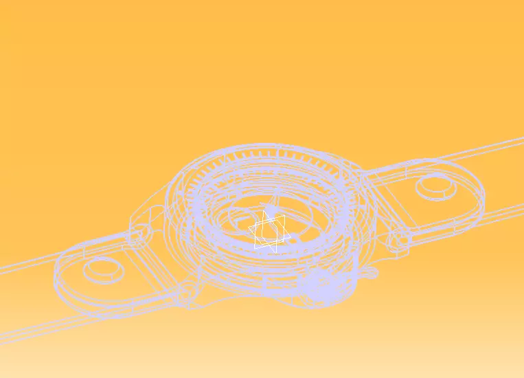 Wrist Watch ETA 2895-2 Movement 3D print model_12