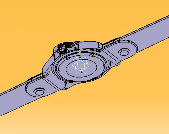 Wrist Watch ETA 2895-2 Movement 3D print model_20