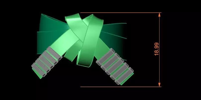 The Apex Knot Ring 3D print model_3