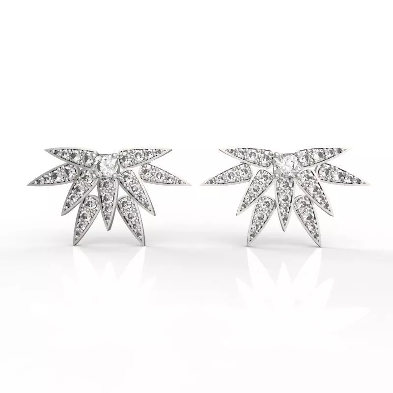EARRING COMET 3D print model