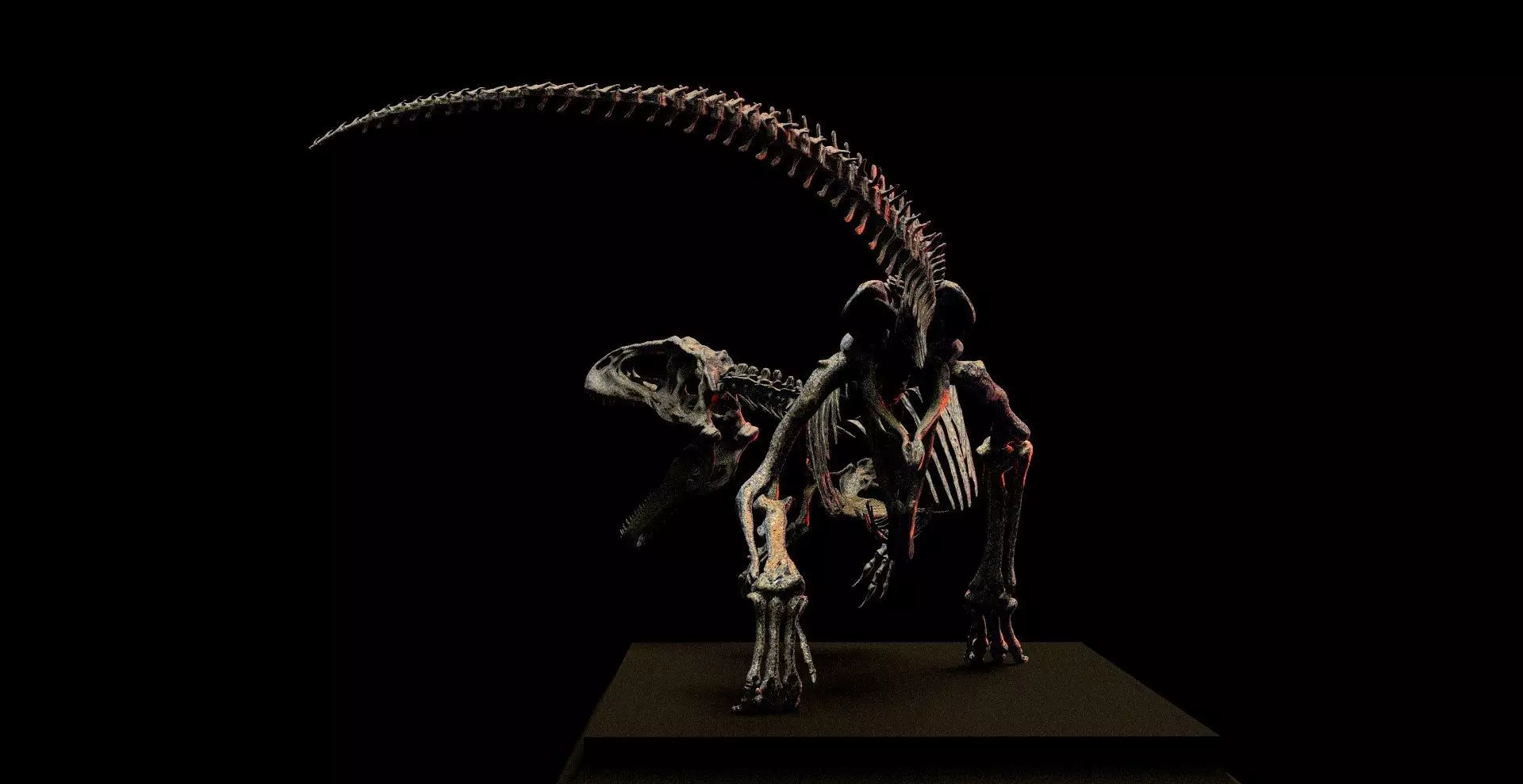 GIGANOTOSAURUS SKELETON 3D print model_7