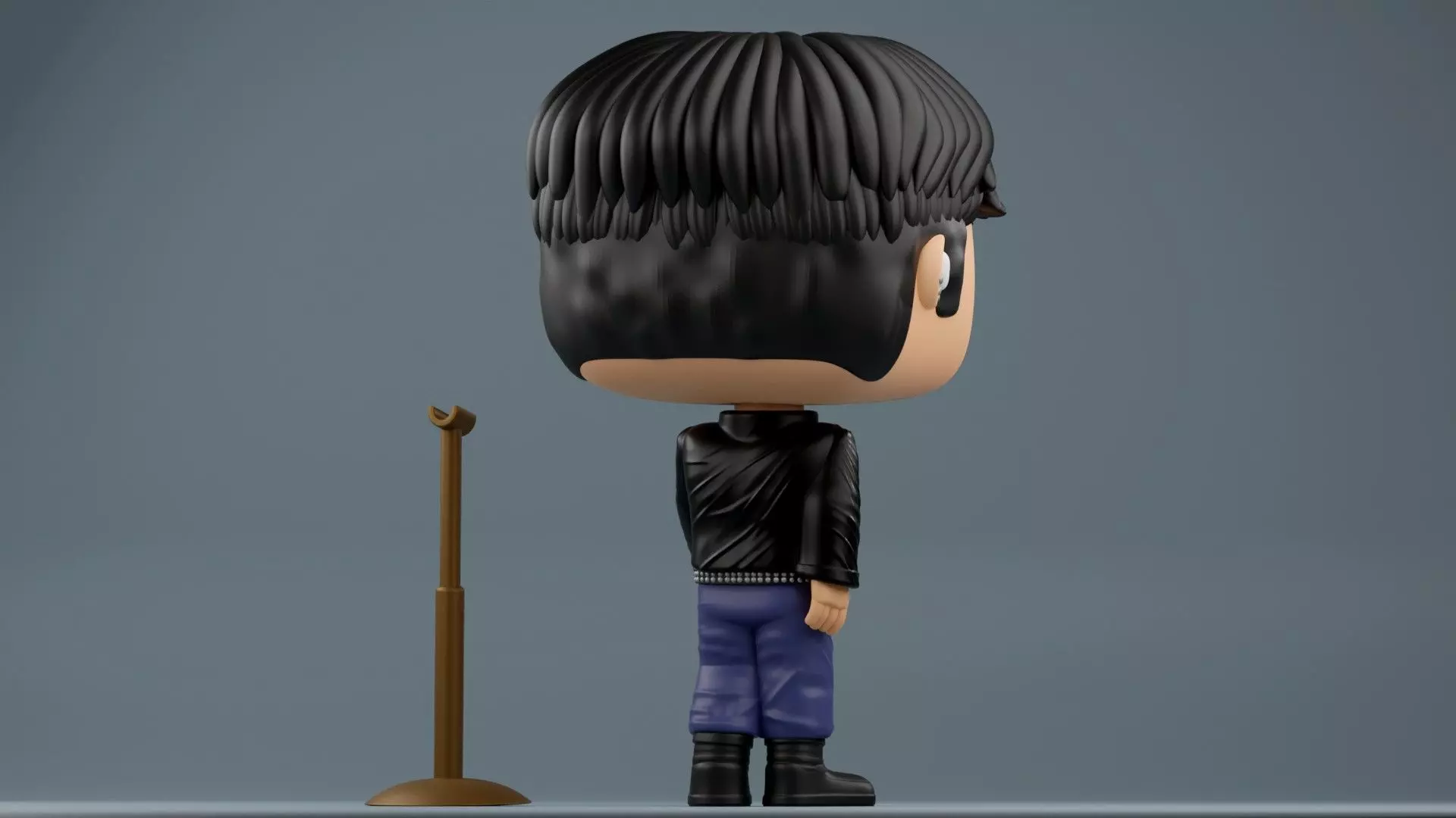 Jungkook Fan art Golden Live On Stage 3MF and STL files 3D print model_10