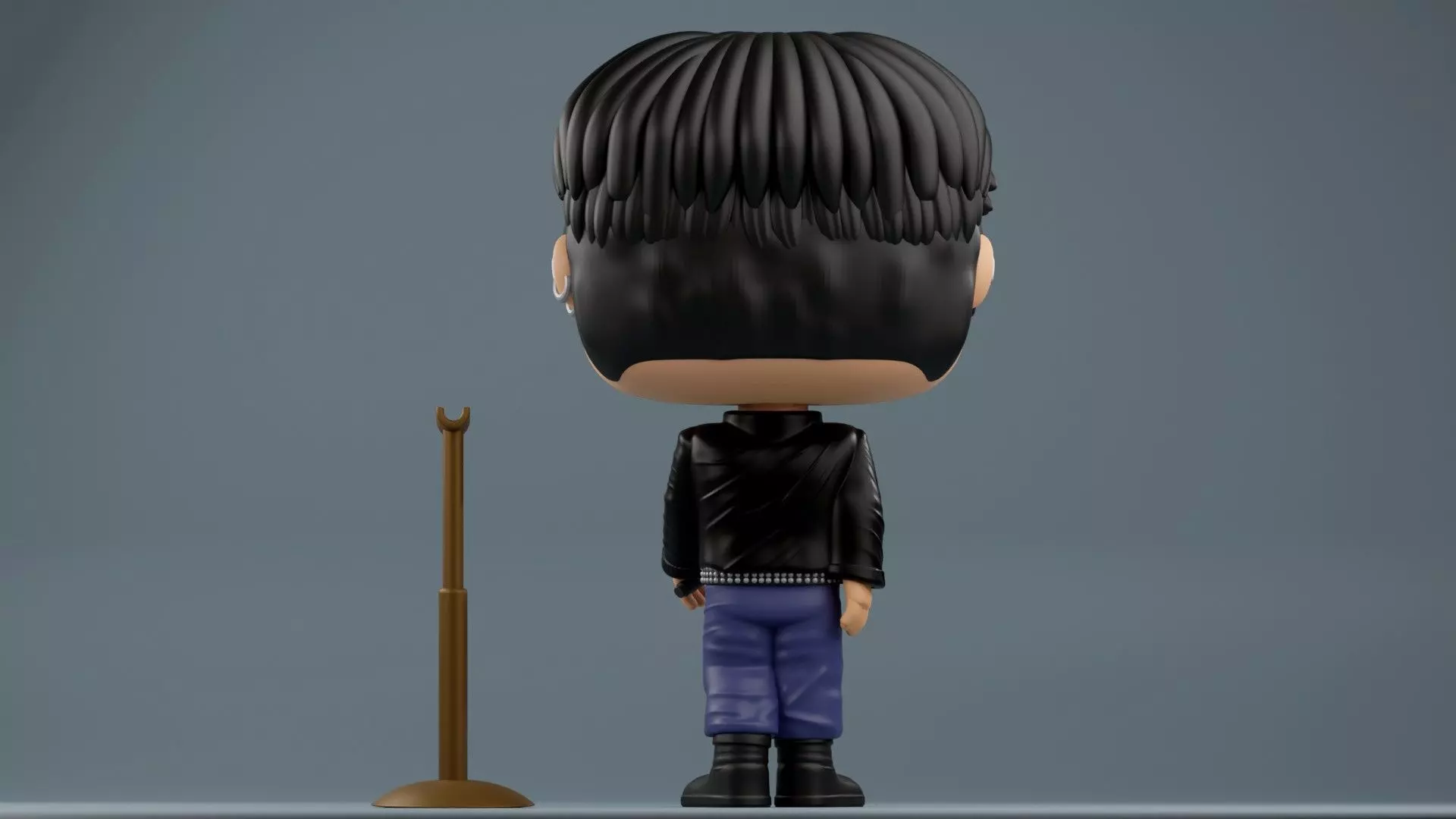 Jungkook Fan art Golden Live On Stage 3MF and STL files 3D print model_9