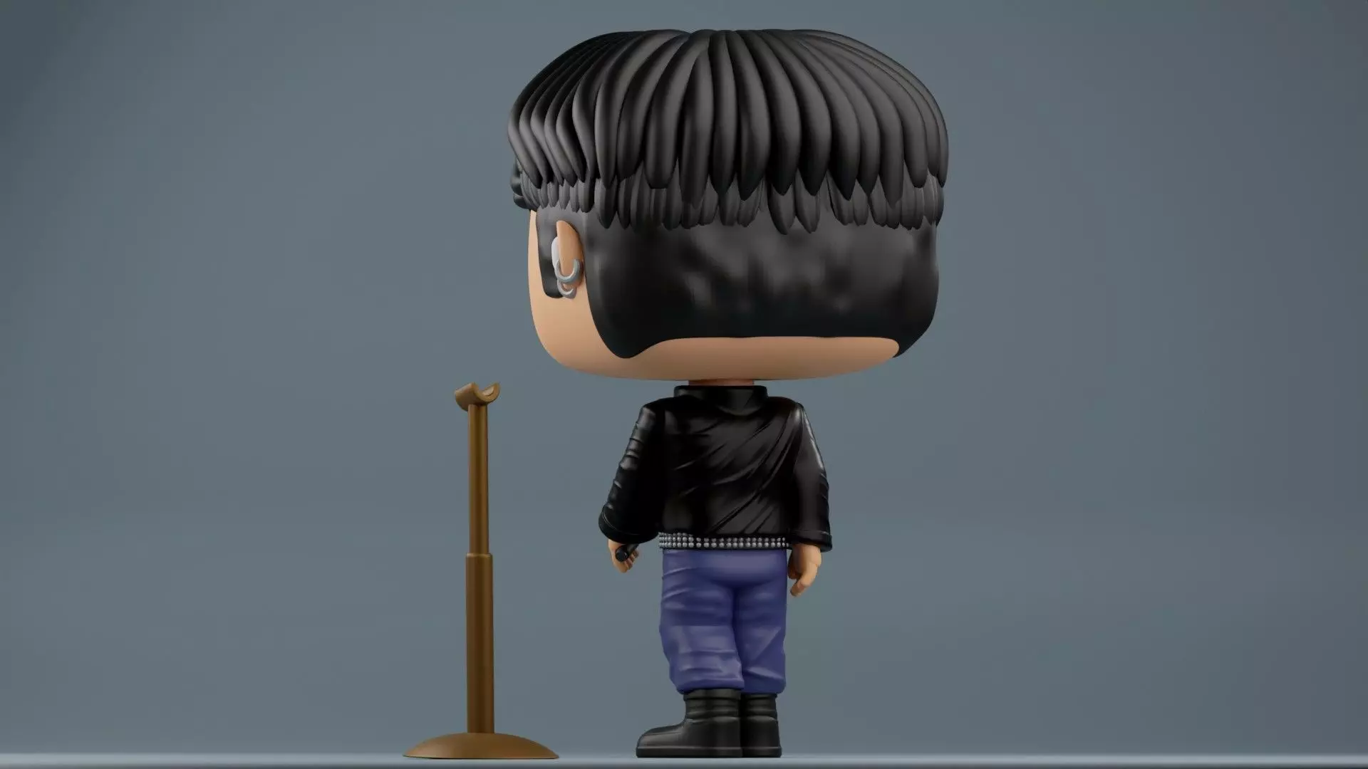 Jungkook Fan art Golden Live On Stage 3MF and STL files 3D print model_8