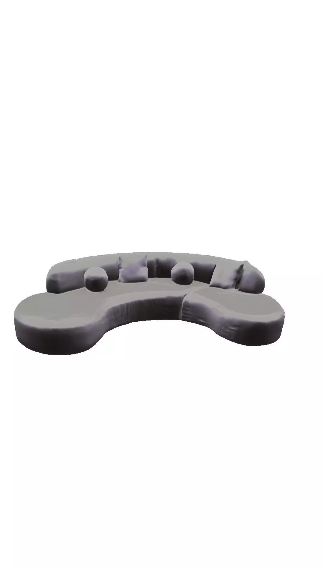 Minimalist sofa 3D print model_0
